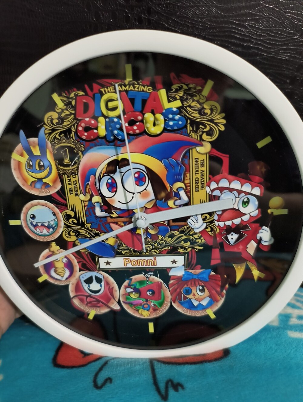 The Amazing Digital Circus Wall Clock - Colorful Character Art Personalized